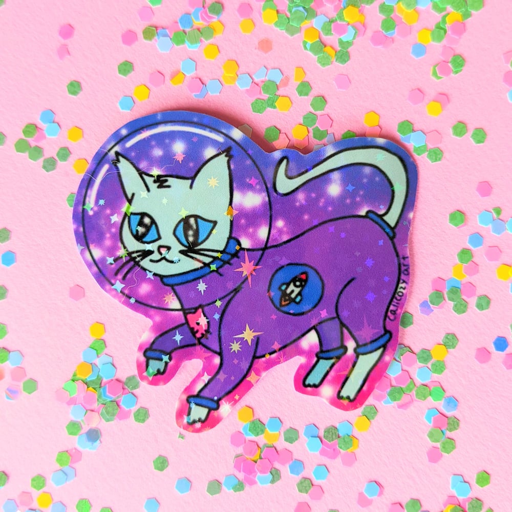 Image of Space Kitty Sticker