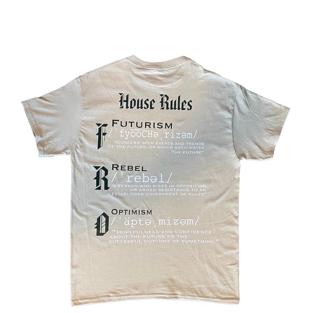"House Rules" Tan