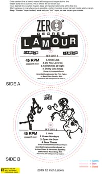 Image 5 of BEEX/L'AMOUR SPLIT 12" Vinyl