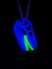 Image 4 of Fully UV reactive T-Rex skull 