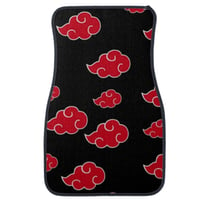 Image 1 of Red cloud car mat