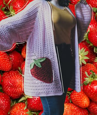 Strawberry Pocket Cardigan