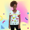 Godfidence All Over Me Women's Athletic T-shirt