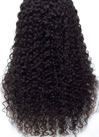 Image 2 of Deep Curly HD 13x4 Frontal Wig