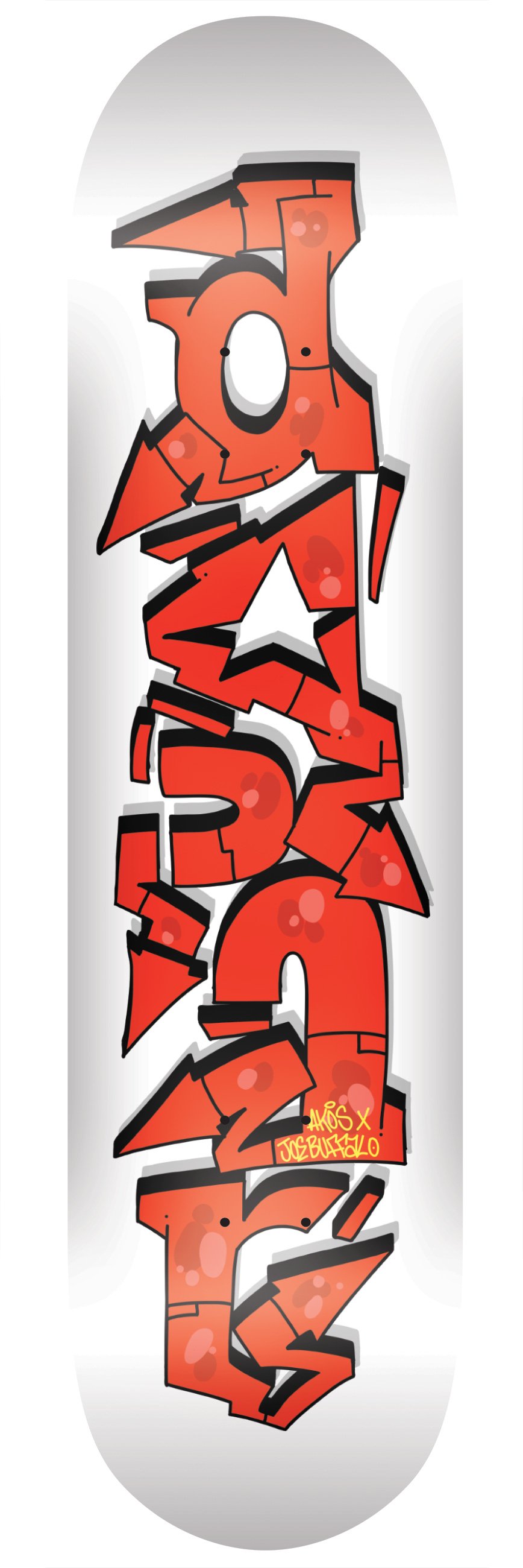 Joe Buffalo - Graffiti Cree syllabics