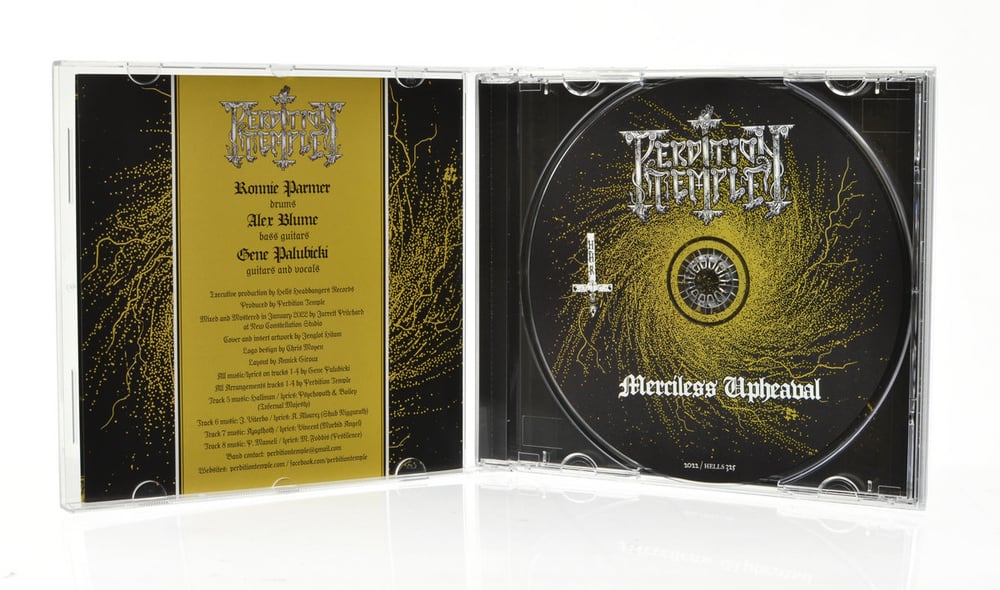 PERDITION TEMPLE - MERCILESS UPHEAVAL (BACK IN STOCK) 