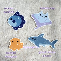 Image 2 of fish friends stickers