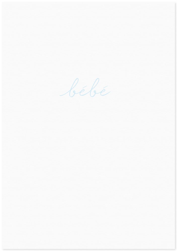 Image of bébé | petite blue