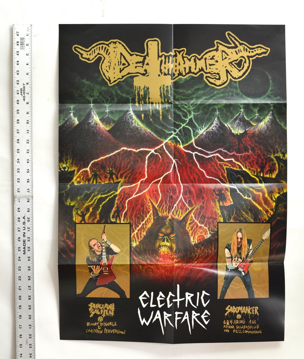 DEATHHAMMER - ELECTRIC WARFARE (VINYL)