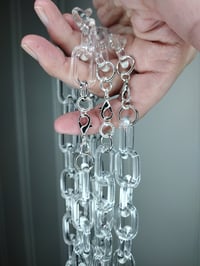 Image 2 of  Clear chain chokers