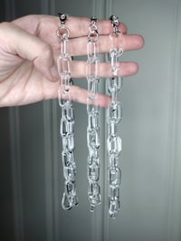 Image 4 of  Clear chain chokers