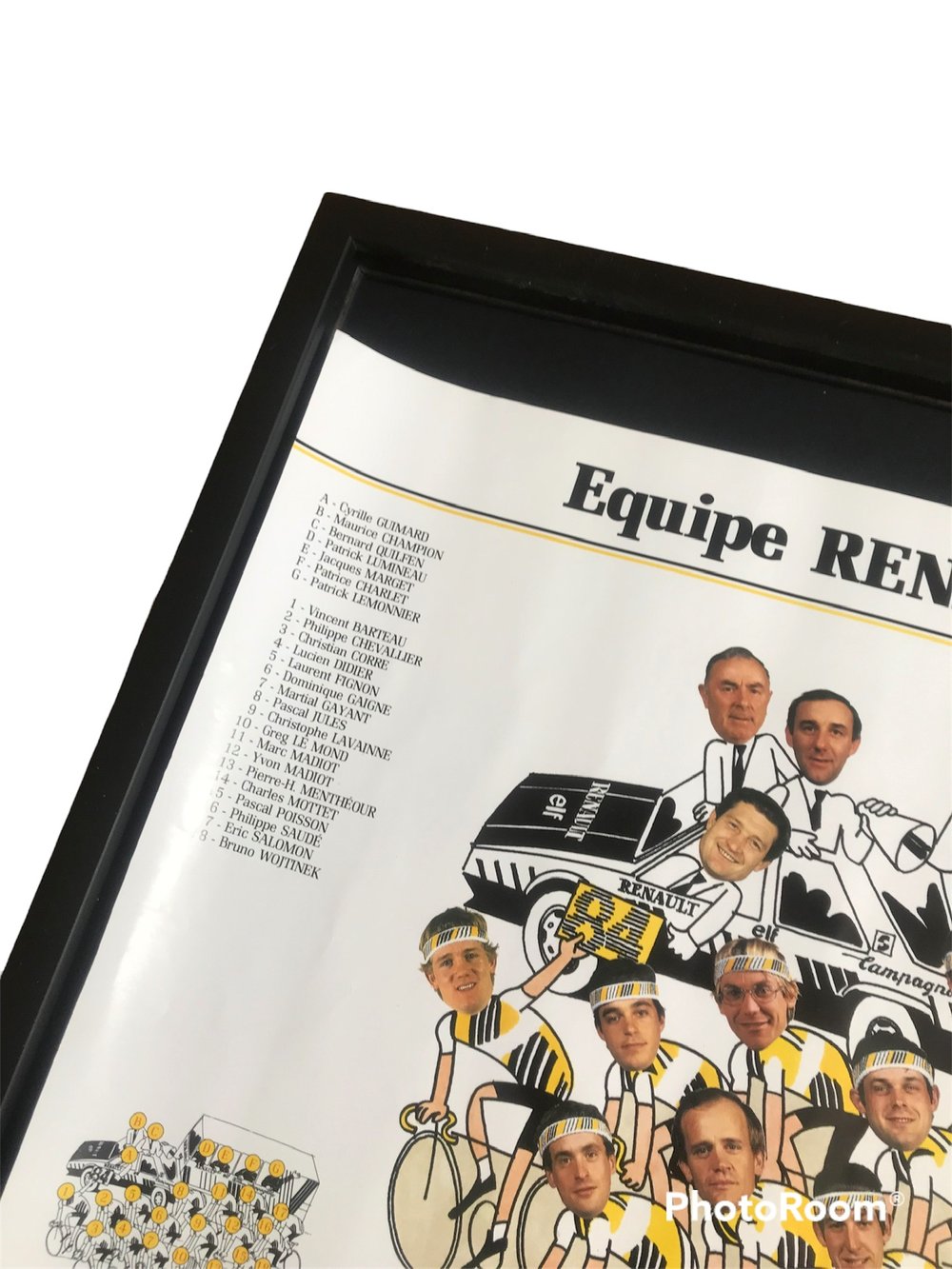 Renault Elf cycling team musette bag