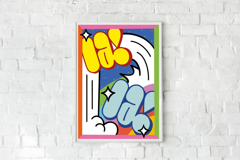 Laia "Throw up in the rainbow" x LBV5