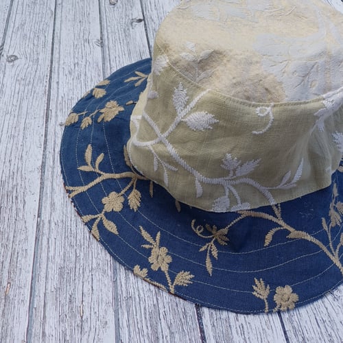 Image of Repurposed Upholstery Reversible Hat