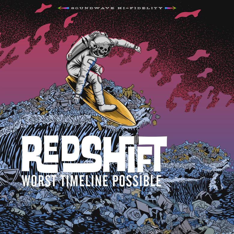 Image of REDSHIFT - WORST TIMELINE POSSIBLE LP with CD included