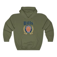 Image 2 of It's Bills Time Unisex Heavy Blend Hooded Sweatshirt