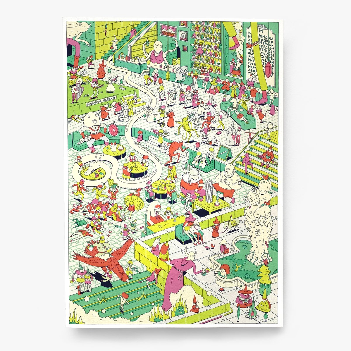 The Wizards Sleeve (Giclee Print) Tom Dearie