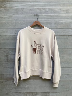 Image of Me and Mama Llama Organic Sweatshirt