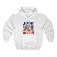 Image 3 of Allen Fire Bootleg Rap Unisex Heavy Blend Hooded Sweatshirt