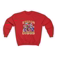 Image 2 of Diggs Bootleg Rap Unisex Heavy Blend Crewneck Sweatshirt