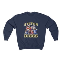 Image 5 of Diggs Bootleg Rap Unisex Heavy Blend Crewneck Sweatshirt