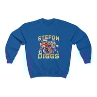 Image 4 of Diggs Bootleg Rap Unisex Heavy Blend Crewneck Sweatshirt