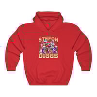 Image 2 of Diggs Bootleg Rap Unisex Heavy Blend Hooded Sweatshirt