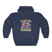 Image 5 of Diggs Bootleg Rap Unisex Heavy Blend Hooded Sweatshirt
