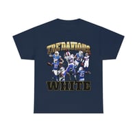 Image 5 of Tre White Bootleg Rap Unisex Heavy Cotton Tee