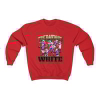 Image 2 of Tre white Bootleg Rap Unisex Heavy Blend Crewneck Sweatshirt