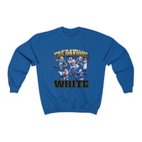 Image 4 of Tre white Bootleg Rap Unisex Heavy Blend Crewneck Sweatshirt