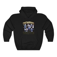 Image 1 of Tre White Bootleg Rap Unisex Heavy Blend Hooded Sweatshirt