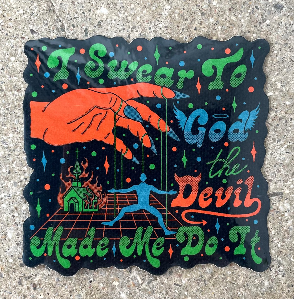 Devil Sticker | Jos Par