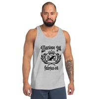 Image 2 of Marlowe Ink Logo in Black Men's Tank Top