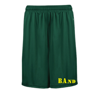 BA Marching Band Green shorts
