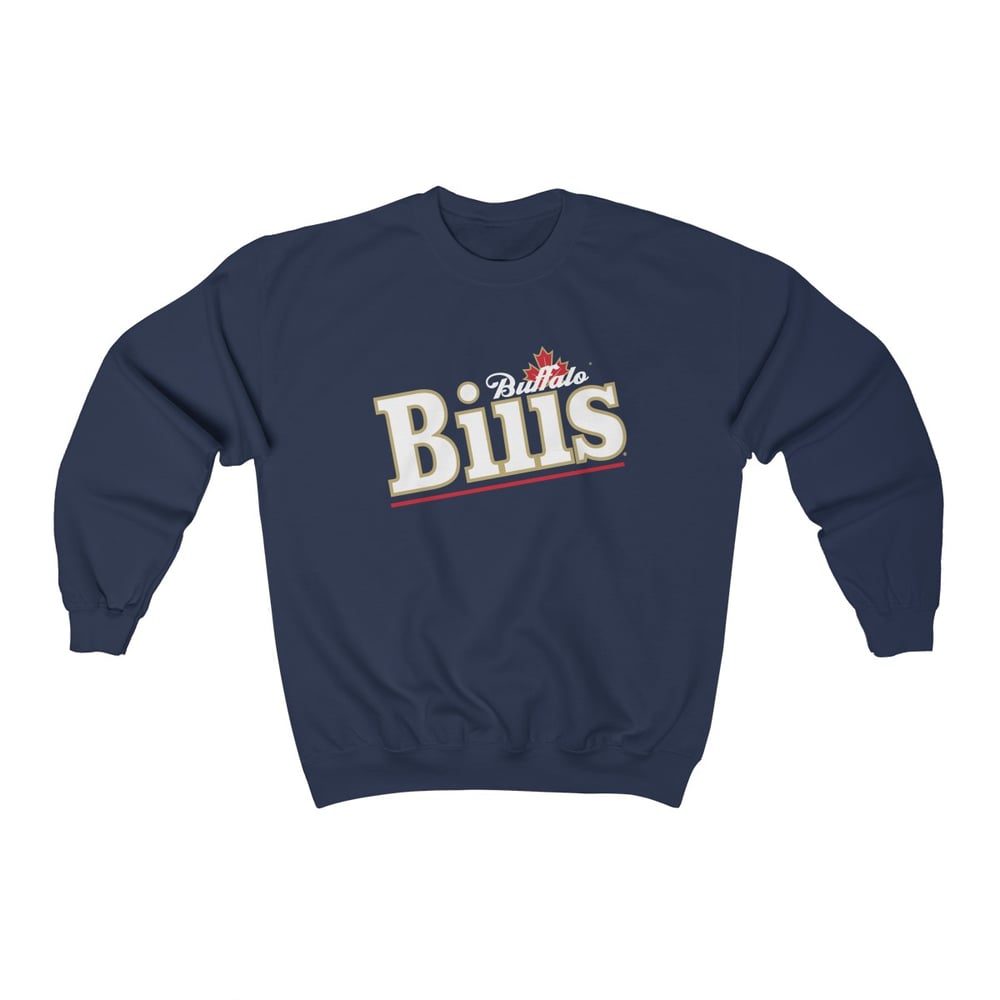 Vintage Buffalo Bills Blue Crew Neck Sweatshirt