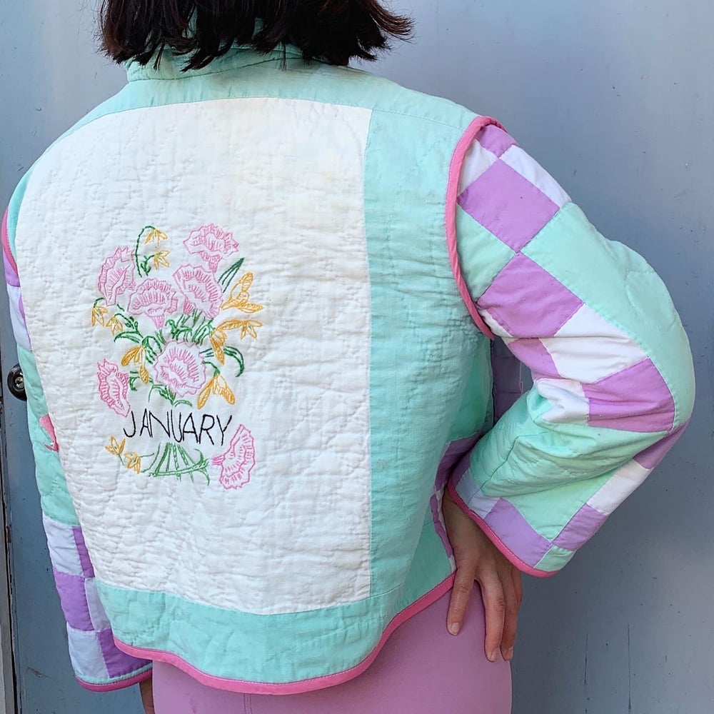 Image of Quilt Crop Chore Coat — January