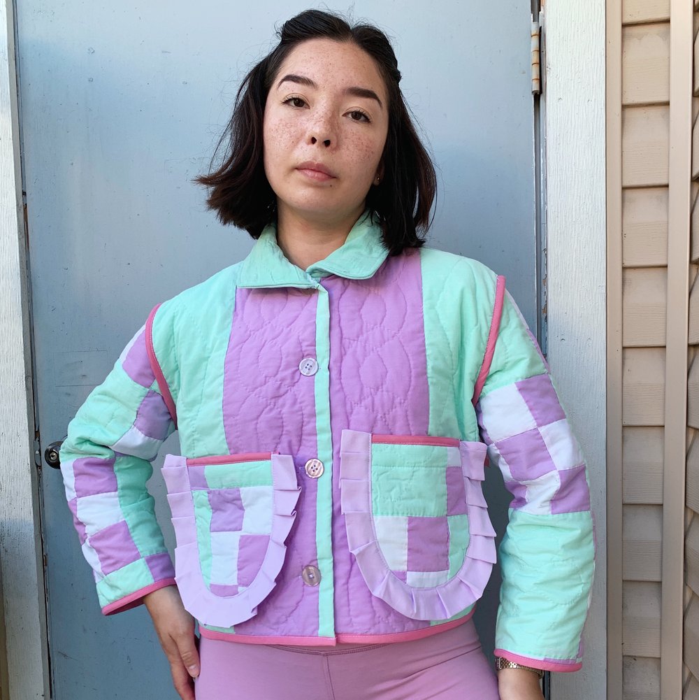 Image of Quilt Crop Chore Coat — January