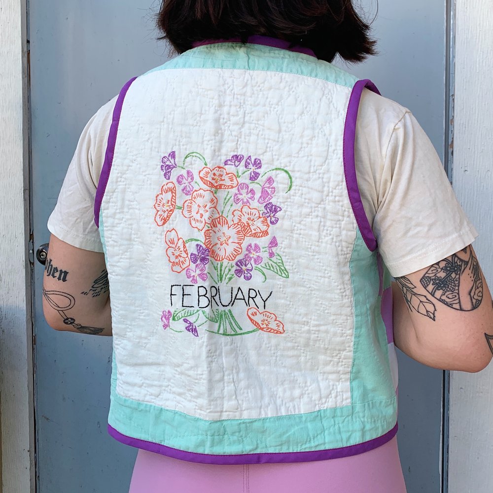 Image of Quilt Vest — February