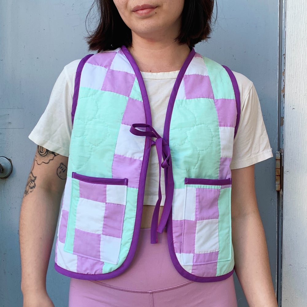 Image of Quilt Vest — February