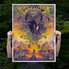 Mastodon Hellfest 2022 - Screenprinted Poster