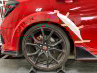 Image 2 of Civic FK8 Type R Rear Door Trim Flares
