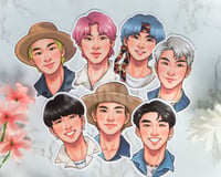 Image 1 of [Clearance] BTS Permission to Dance Vinyl Sticker Pack