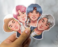 Image 4 of [Clearance] BTS Permission to Dance Vinyl Sticker Pack