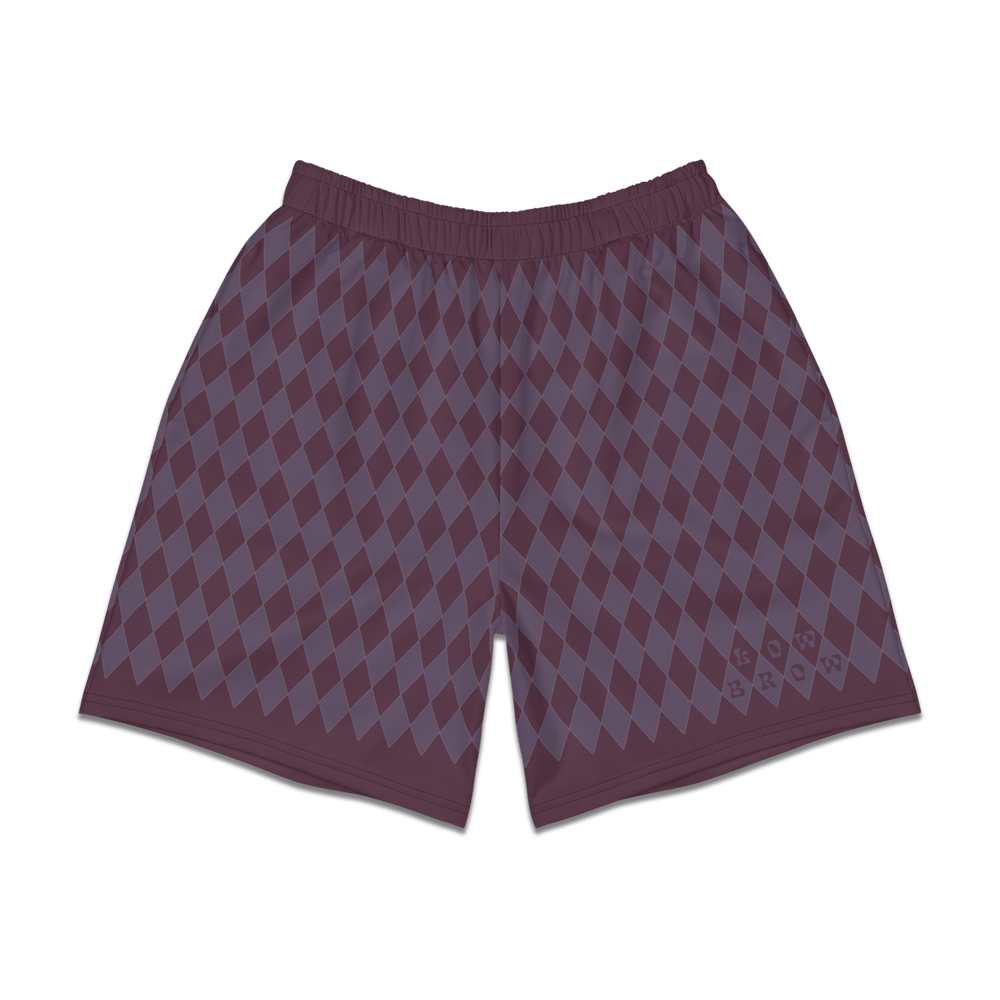 Purple Diamond Shorts