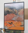 Towards Levers Water (Coniston Copper Mines) - Framed Original