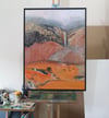 Towards Levers Water (Coniston Copper Mines) - Framed Original