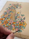 NATURALLY - hand painted print