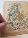 NATURALLY - hand painted print