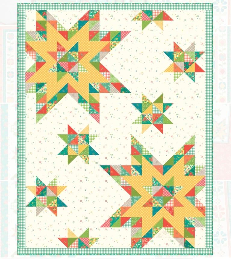 Twinkly Stars Supersized Kit in Gingham Cottage Image 5